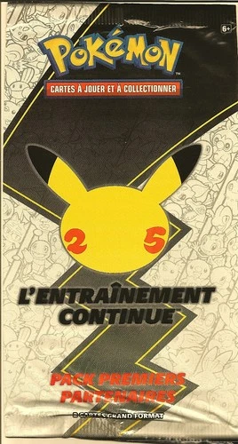 Pokemon Celebration Booster 25 Years JUMBO First Partner Pack NEW SEALED