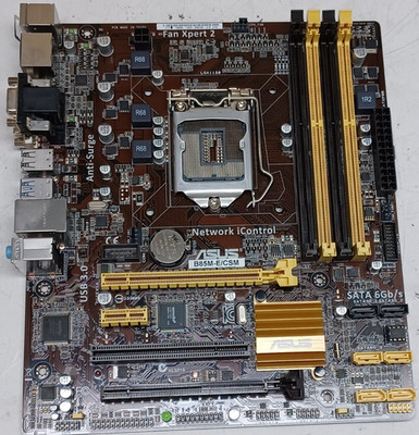 ASUS B85M-E LGA 1150 Intel B85 Micro ATX Motherboard DDR3 HDMI DisplayPort USB3