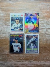 Yoshinobu Yamamoto - 2026 Topps Heritage Insert Refractor (4) Lot - Perfect 10
