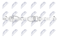 Antriebswelle NTY NPW-TY-207 FüR Toyota RAV 4 4WD ASA44