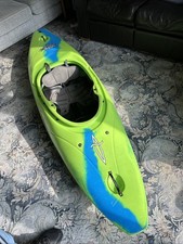 Dagger GTS 7.5 Whitewater Kayak Green and Blue - Full footplate  