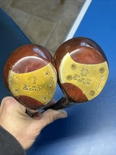 VTG TONEY PENNA  WOOD SET 1 And 3 F&J Golf Golden Gate RH Rare