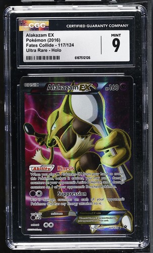 Alakazam-EX graded CGC 9 for sale on eBay