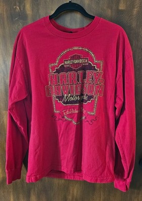 Harley Davidson Bootlegger Knoxville TN Size Large Long Sleeve T-Shirt Unisex