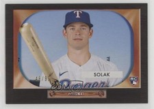 2020 Topps Archives 1955 Bowman Archives Black 48/99 Nick Solak #B55-28 3q5
