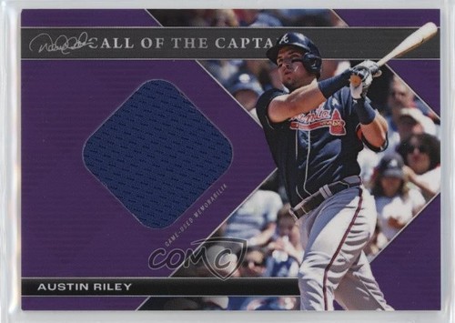 2022 Topps Derek Jeter Call of the Captain Relics Purple /50 Austin ...