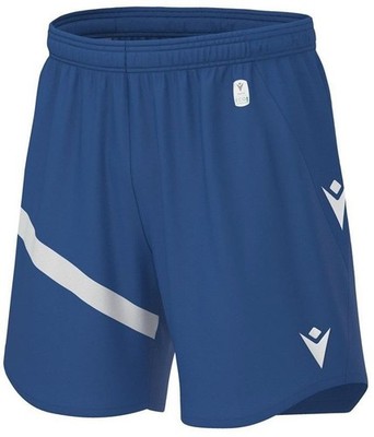 Macron Fußballshort Shen Eco blau-weiß  Gr.  L