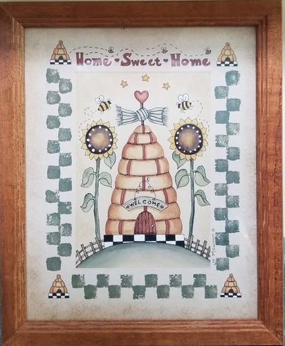 2 Bee/Birdhouse/Sunflower Framed Prints - Picture 3 of 6