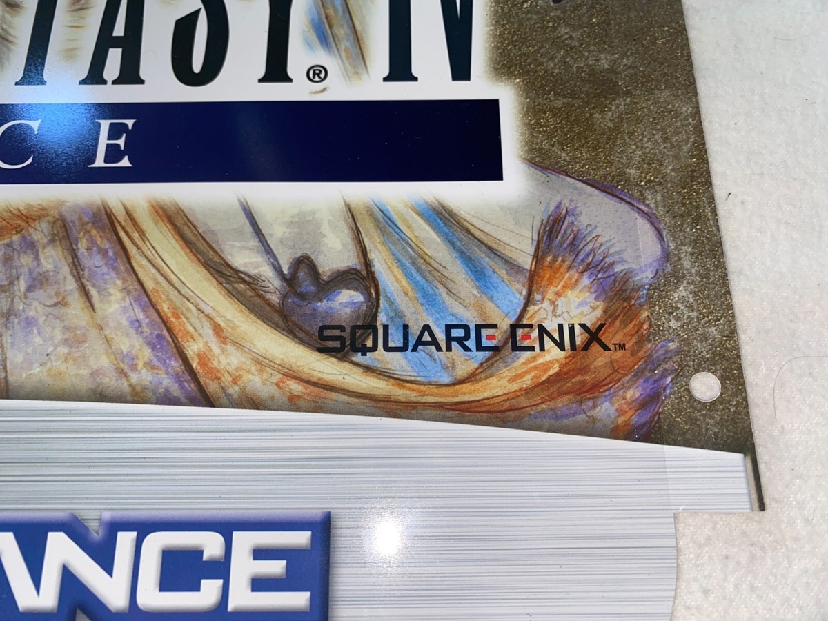 FINAL FANTASY IV ADVANCE 告知ポスター Final Fantasy IV Advance