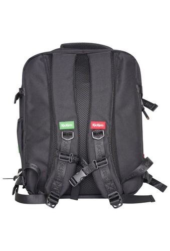Kickers Unisex Makara Backpack - Black - Picture 3 of 4