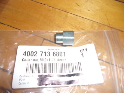 Stihl OEM Trimmer Collar Nut M10x1 L/H Thread 4002-713-6801 #GM-P3C7