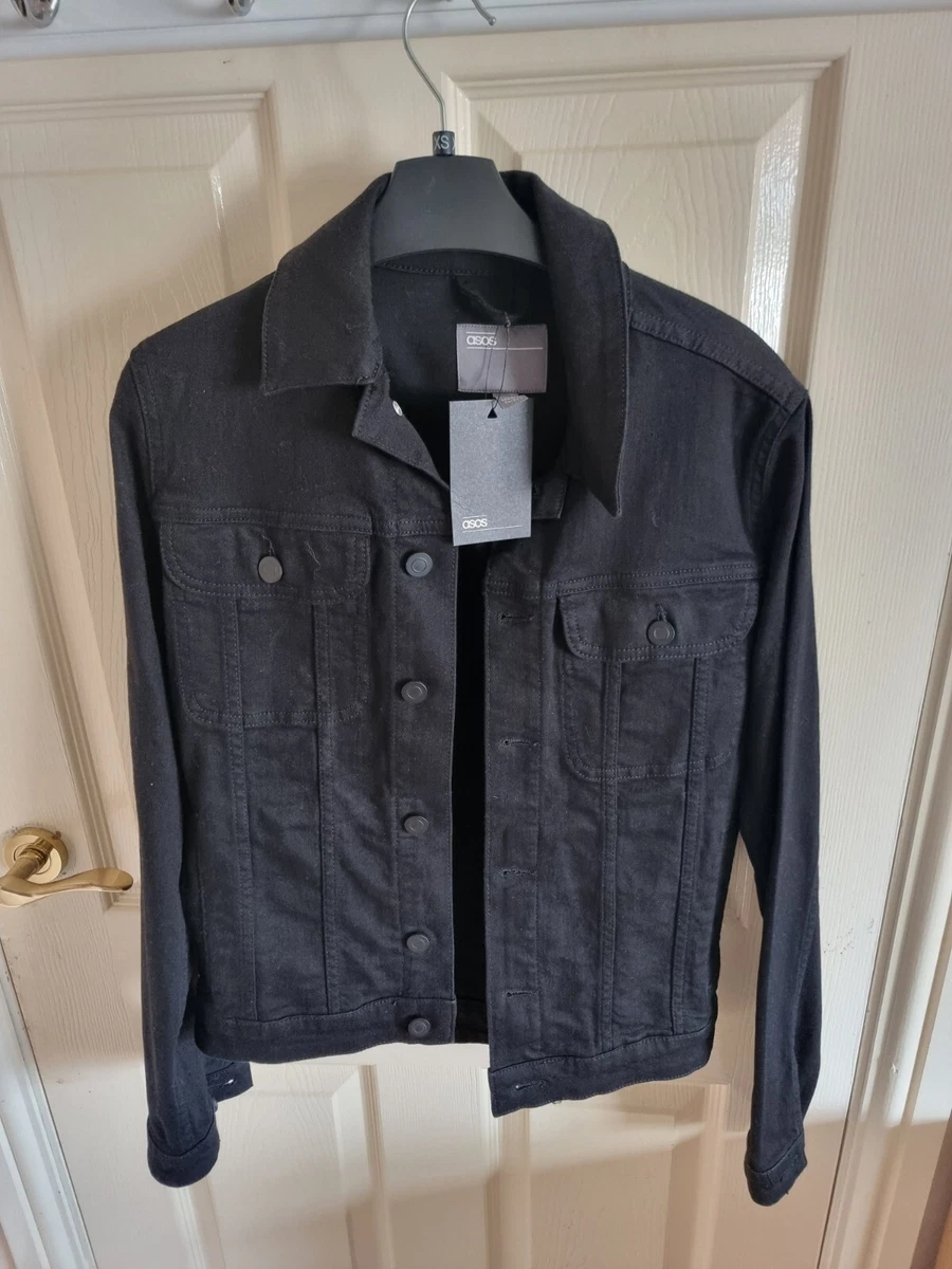 Skinny black shop denim jacket