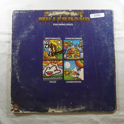 The Steve Miller Band Your Saving Grace   Record Album Vinyl LP