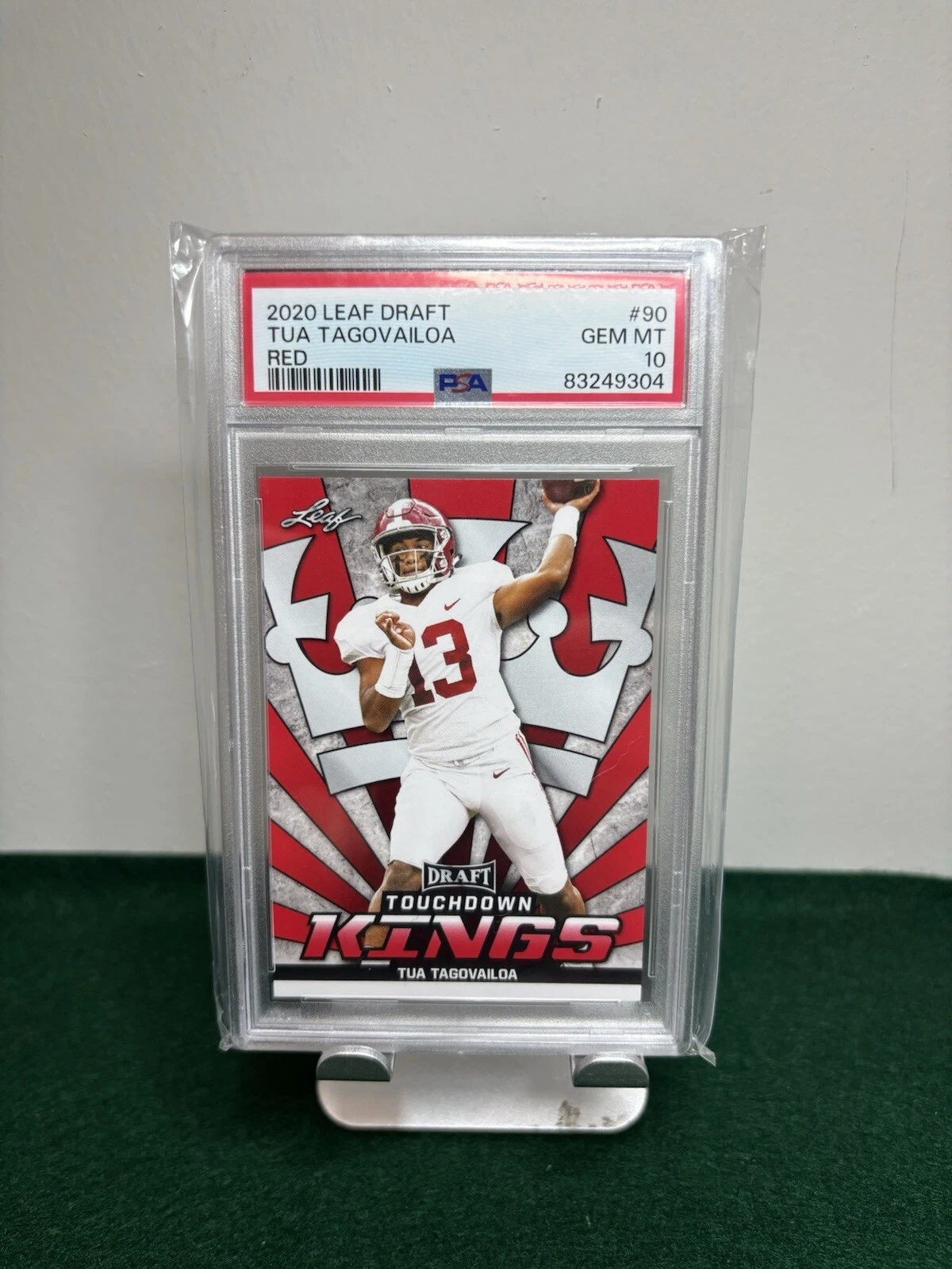 Tua Tagovailoa Leaf Draft #90 Red