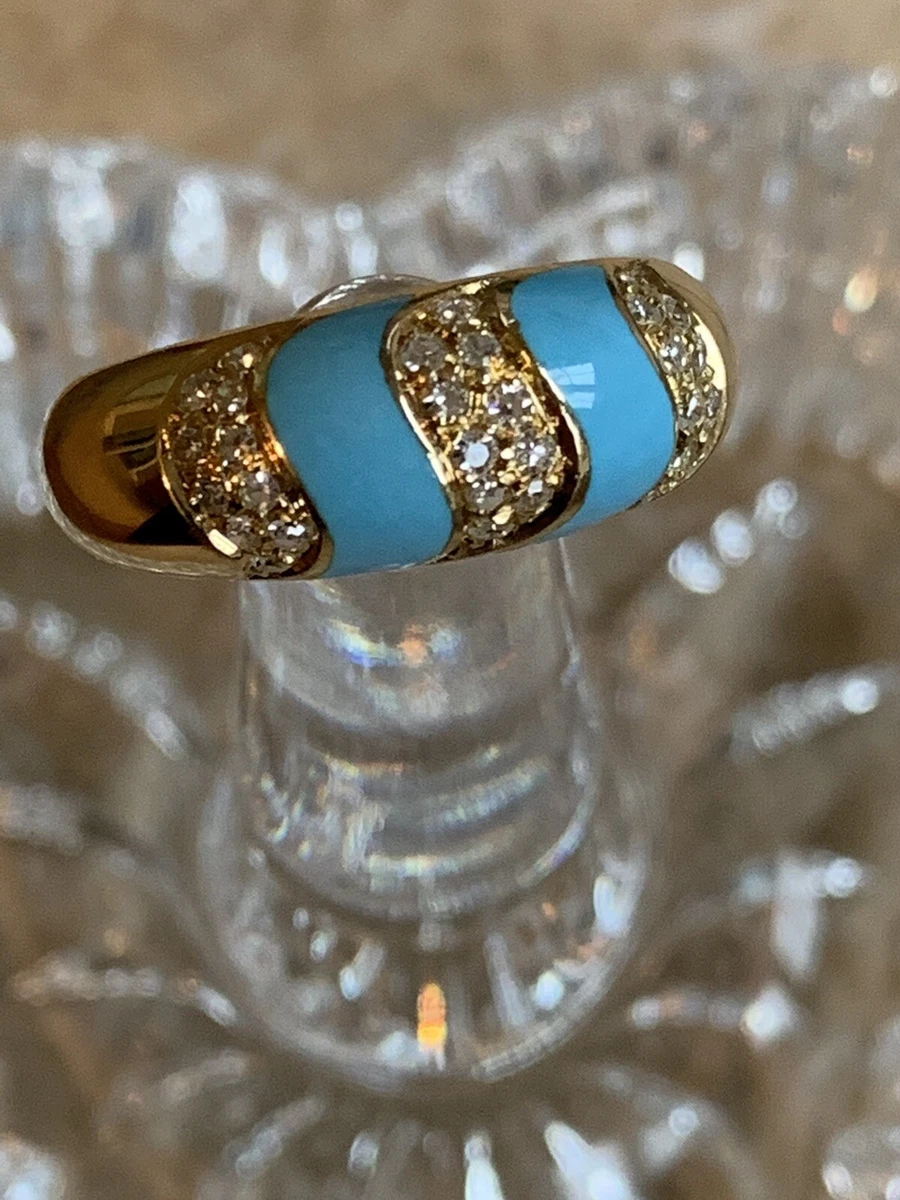 Turquoise ring deals tiffany