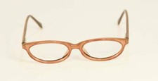 Fossil MARCIA Brown Plastic Eyeglass Frames Designer Style Rx Eyewear