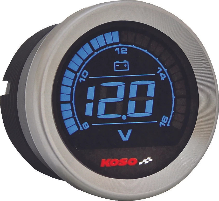 Harley-Davidson Street Glide Digital Gauge Cluster Sil Bisel KOSO 2006-2013 FLHX Foto 4 de 4