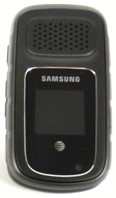 Samsung Rugby 3 III SGH-A997 - Gray and Black ( AT&T ) Cellular Flip Phone - A+