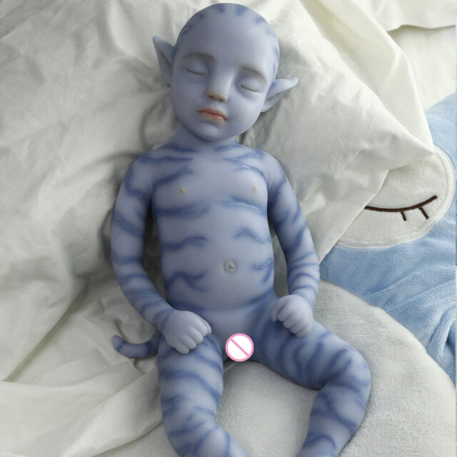 Cosdoll 18&#039;&#039; Silicone Reborn Baby Girl Handmade Cute Full Silicone Fairy Doll