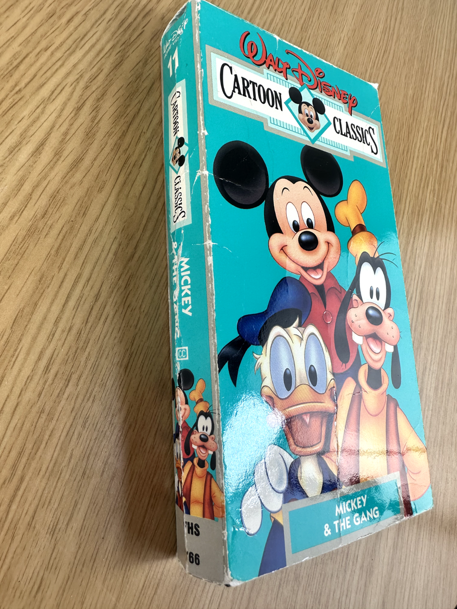 希少　80's ビンテージ Walt Disney プロダクション ミッキー VTG Collectible Mickey & the Gang Walt Disney Cartoon Classics