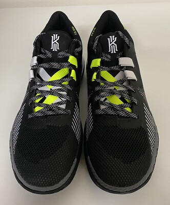 Nike Kyrie Flytrap V 5 Black White Cool Grey Volt Mens Sz 11