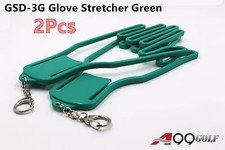 Durable Outdoor Sport Golf Gloves Glove Stretcher Shaper Extend Green Chain 2pcs