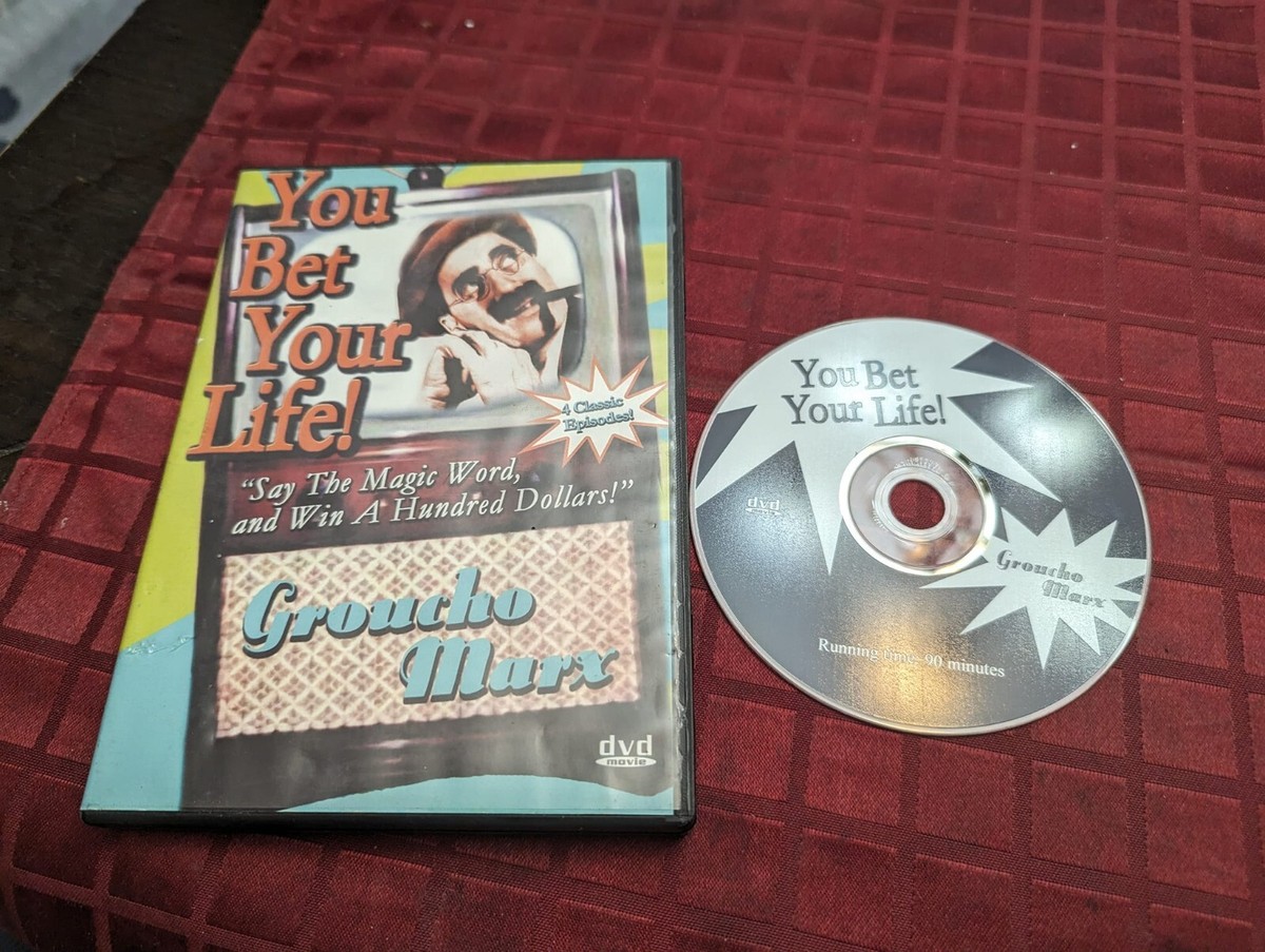 Groucho Marx: You Bet Your Life DVDセット You Bet Your Life - DVD - 4 Classic Episodes - Groucho Marx
