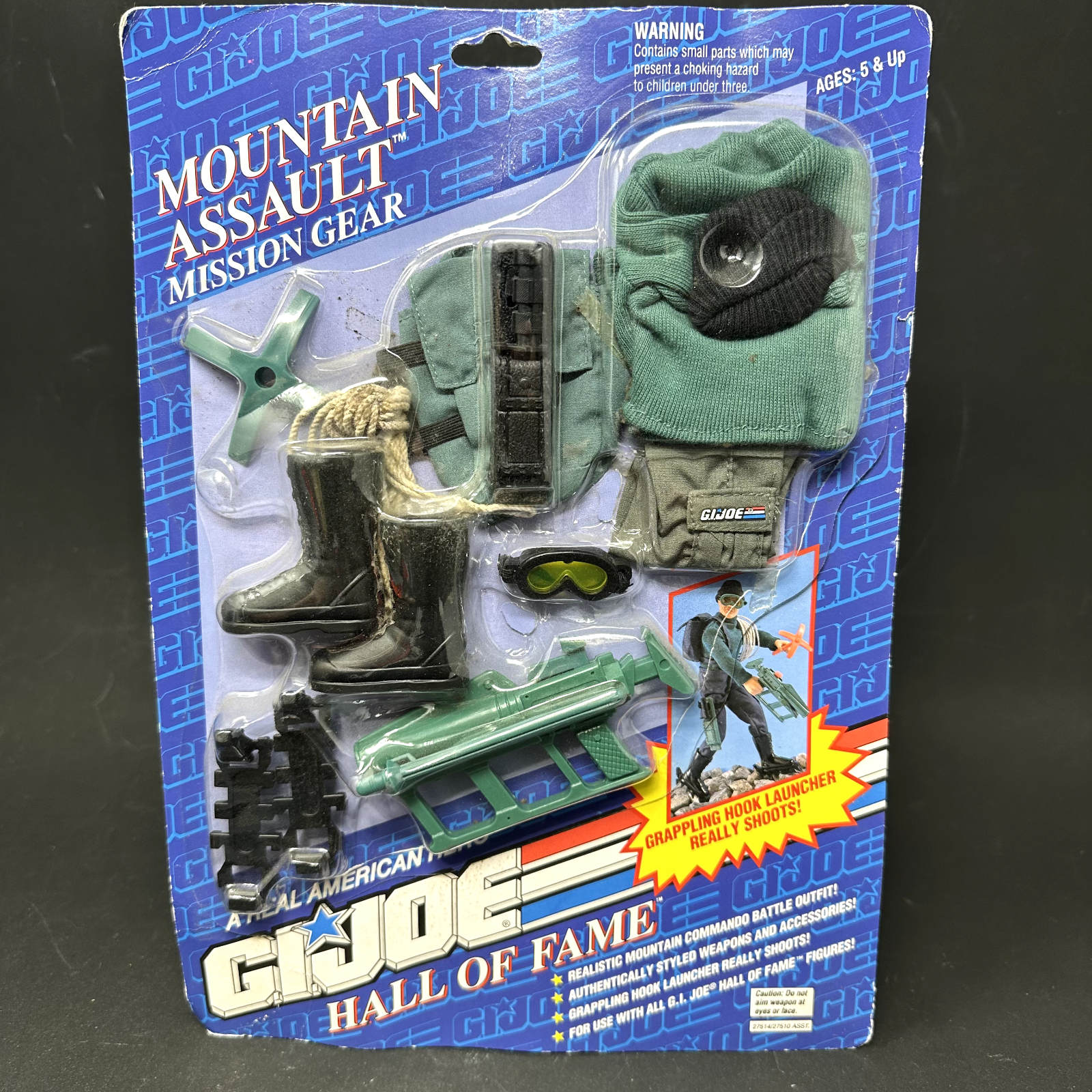 GI Joe Hall of Fame Mountain Assault Mission Gear for 12