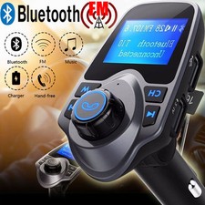 Bluetooth Wireless Car Stereo MP3 Player FM Transmitter Radio Adapter Charger US