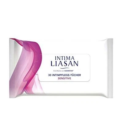 RB HYGIENE HOME DEUTSCHLAND GMBH Intima Liasan by Sagrotan Intimpflege-Tücher Sensitive – 30 Stück