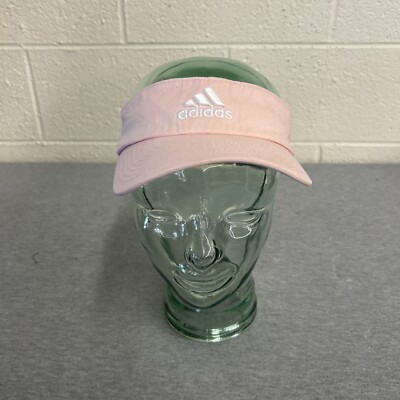 adidas Three Stripes Pink Visor Hat