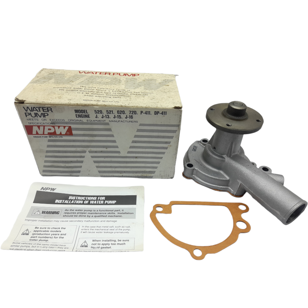 NPW Water Pump NOS Fits For Datsun 520 521 620 721 J13 J15 J16 NOS