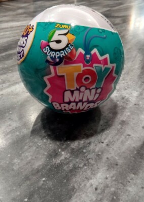 Zuru Wave 2 Series Mini Brands 5 Surprise Toy Ball Capsule Mystery NEW SEALED