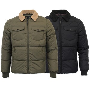 borg collar aviator jacket