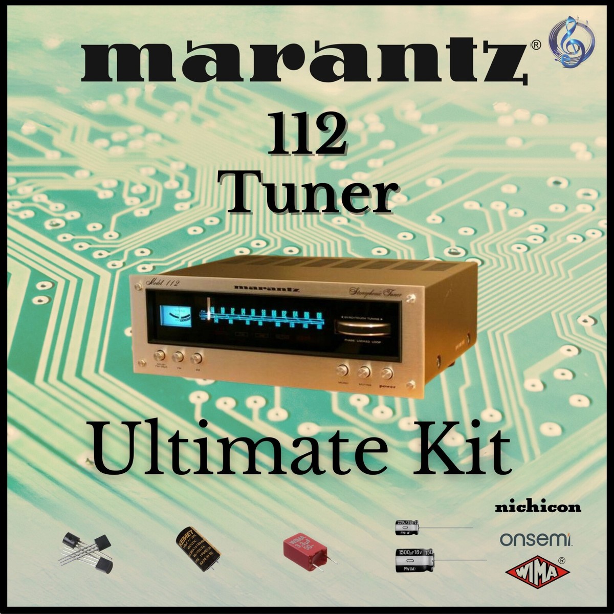 Marantz 112 Tuner Ultimate Upgrade Kit Genuine Parts