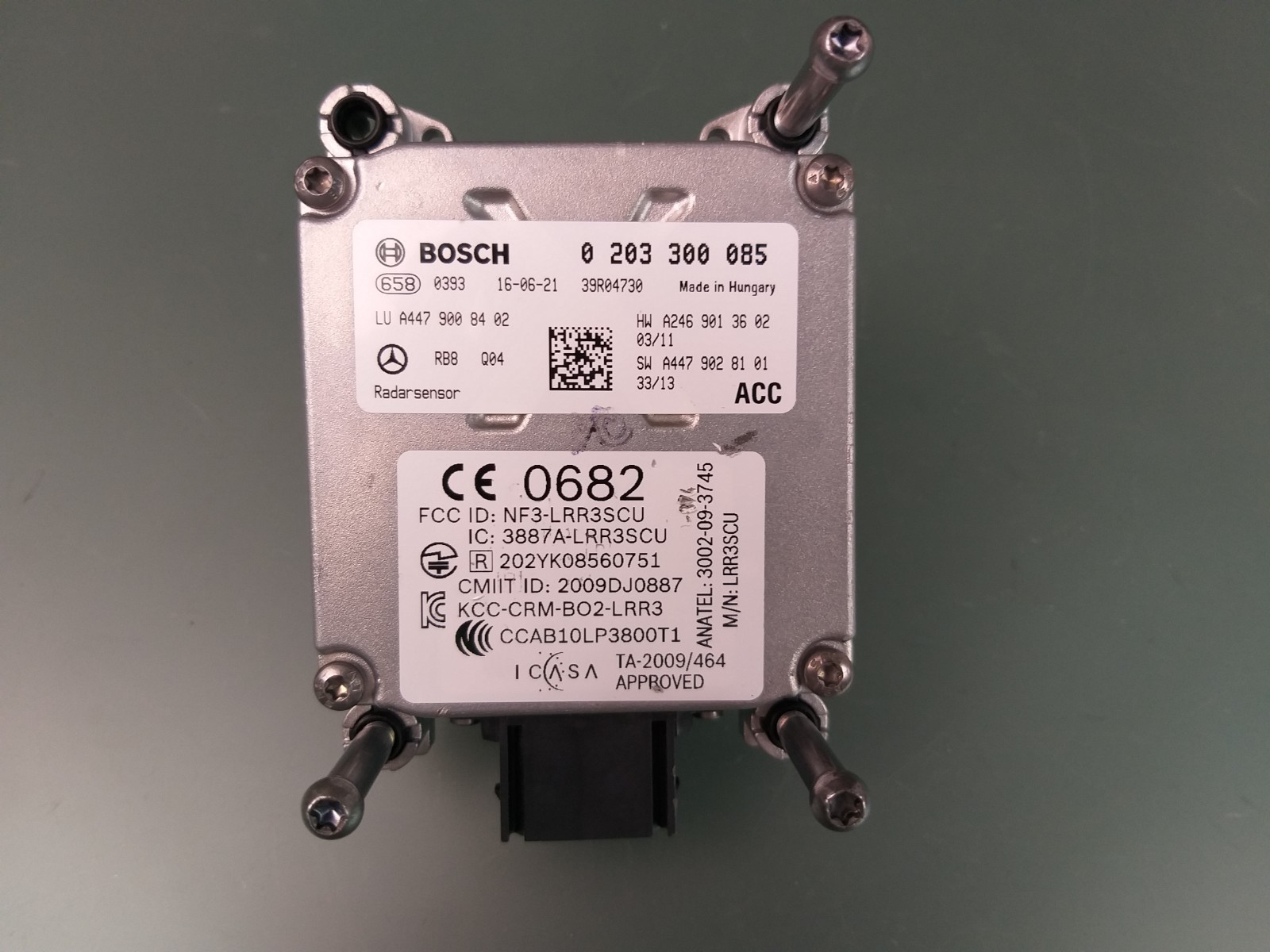 Original MERCEDES W447 Radar Sensor Abstandsensor Distance Control  