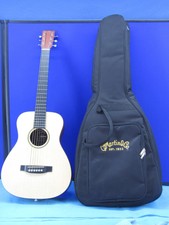 Martinez Lxm 6 String Acoustic Guitar Made In Mexico W/ Backpack Soft Case