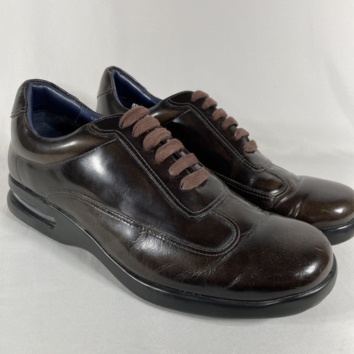 Air Conner Dark Brown Leather Sneakers 