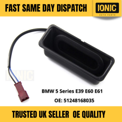 Boot Lid Release Switch Handle Push Button BMW 5 Series E39 E60