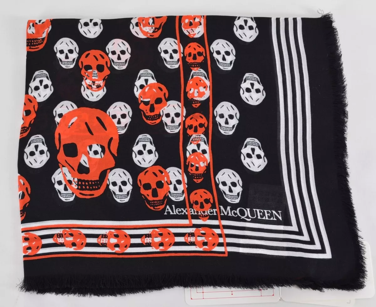 Alexander McQueen Skull Scarf