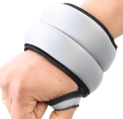 GAT POWER Handgelenkgewichte 2x1,5 kg  , Ergonomisch & Ideal für Fitness, Joggen