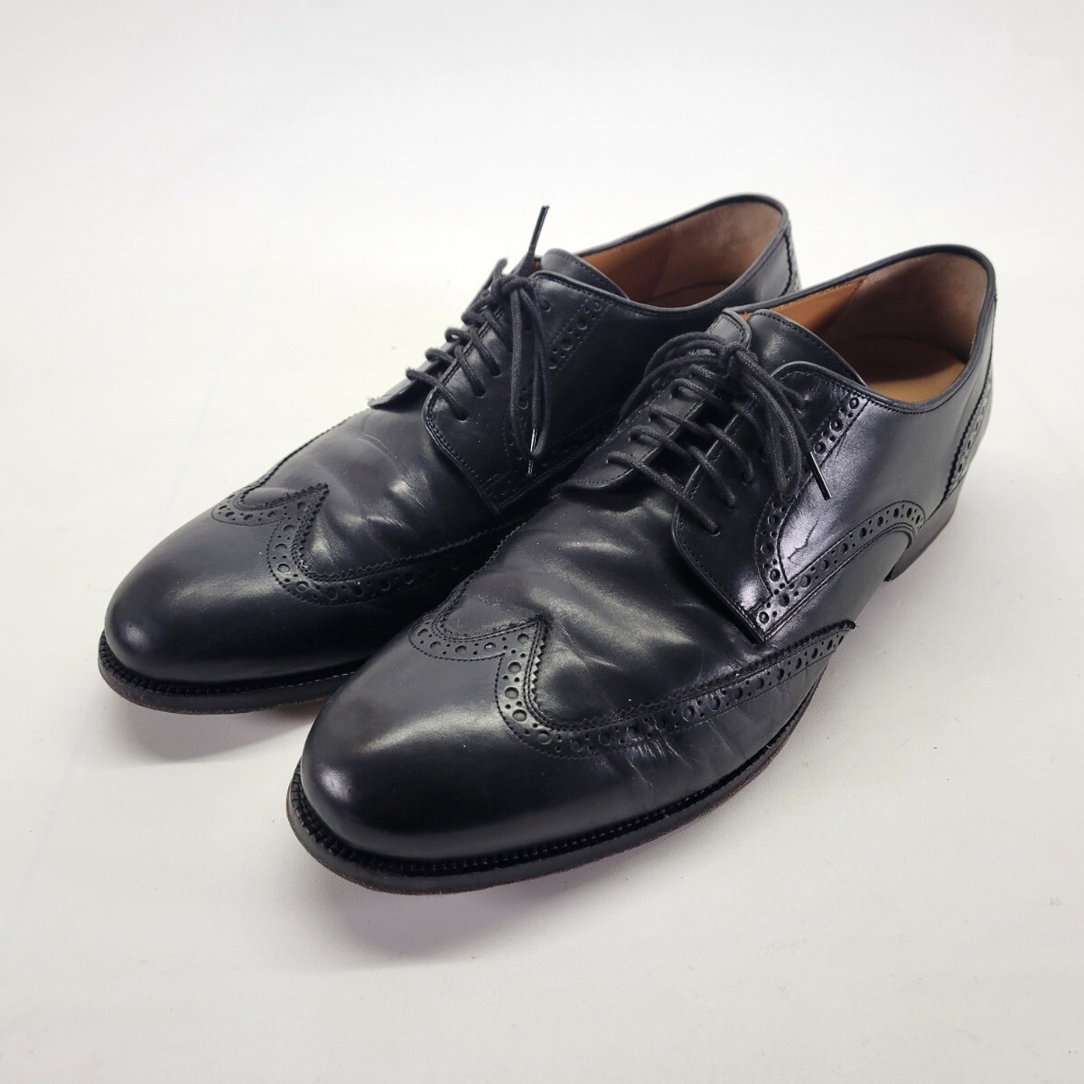 *Cole Haan | Cooper Square Wingtip Brogues Black with Purple Lace C11067 Size 10 Women main image 3