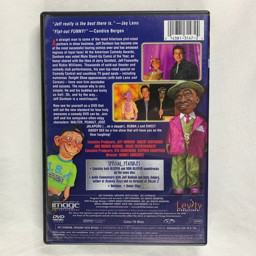 Jeff Dunham - Arguing with Myself DVD (Widescreen) Stand-up Comedy VG+ - Imagen 3 de 7