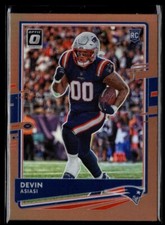 2020 Donruss Optic DEVIN ASIASI RC BRONZE HOLO PRIZM REFRACTOR Patriots