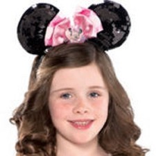 Minnie Mouse Deluxe Headband 1 Piece Halloween costume Head Piece