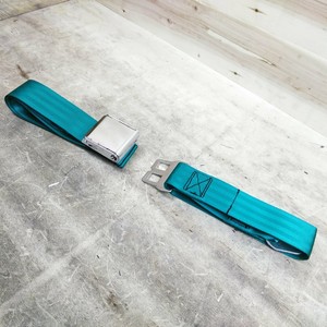 Adjustable Seat Belt Car Truck Lap Belt Universal 2 Point Safety Travel AQUA