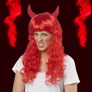 red vixen wig