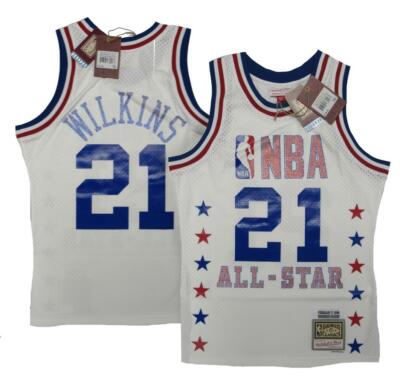 1988 All-Star Dominique Wilkins Hawks Mens Mitchell & Ness