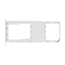 SIM Micro SD Card Tray Single for Samsung Galaxy A11 White Replacement Repair