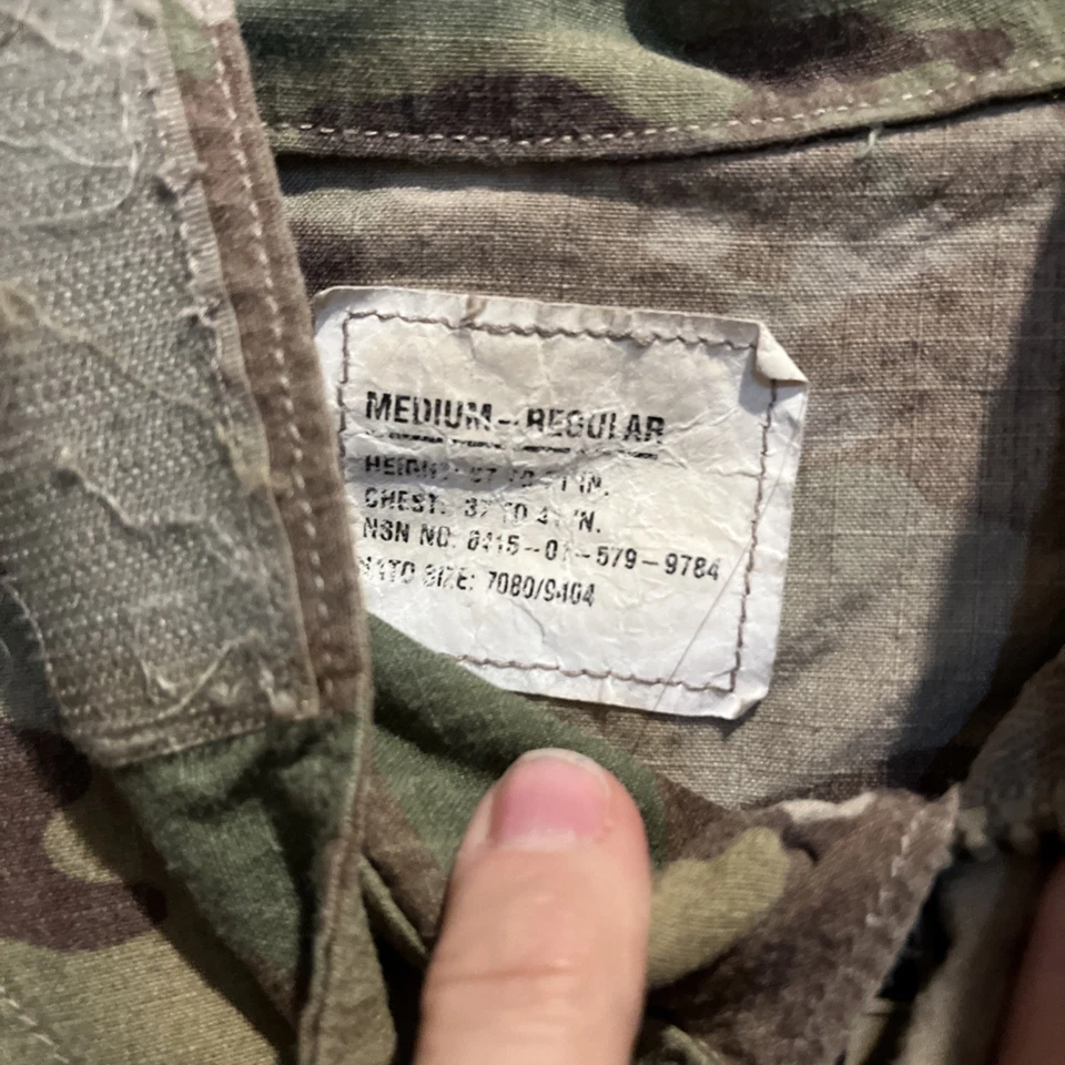 MED REG OCP Multicam Combat Uniform Top Pants MED REG Top Ripstop - Image 4 of 4